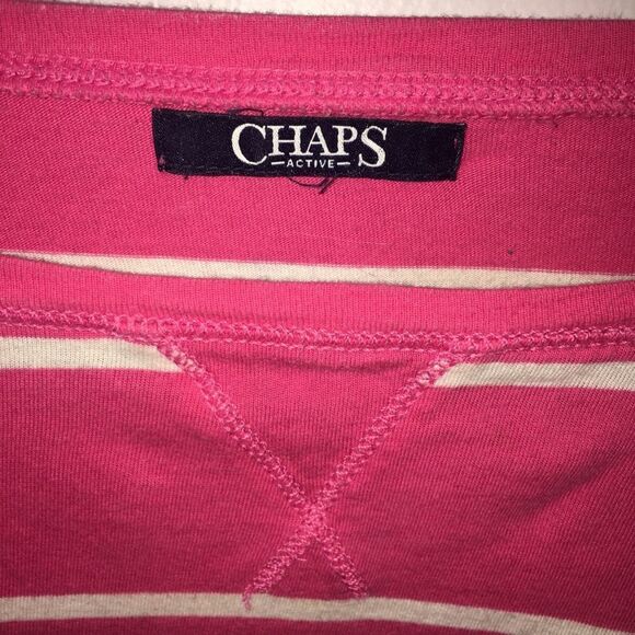 — Chaps — Activewear 3/4 Sleeve Top - Picture 2 of 4
